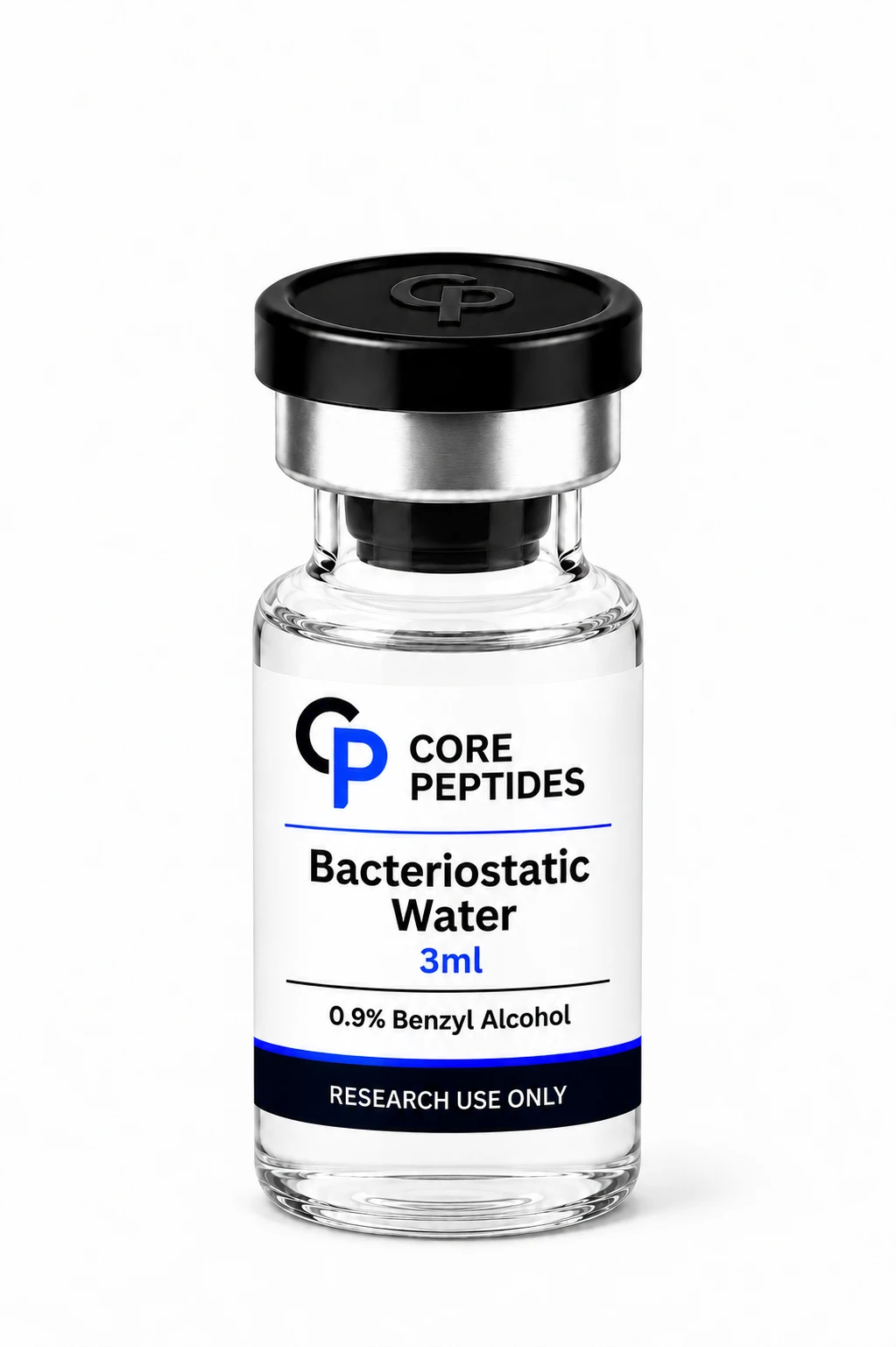 Core Peptides Bacteriostatic Water 3ml single vial