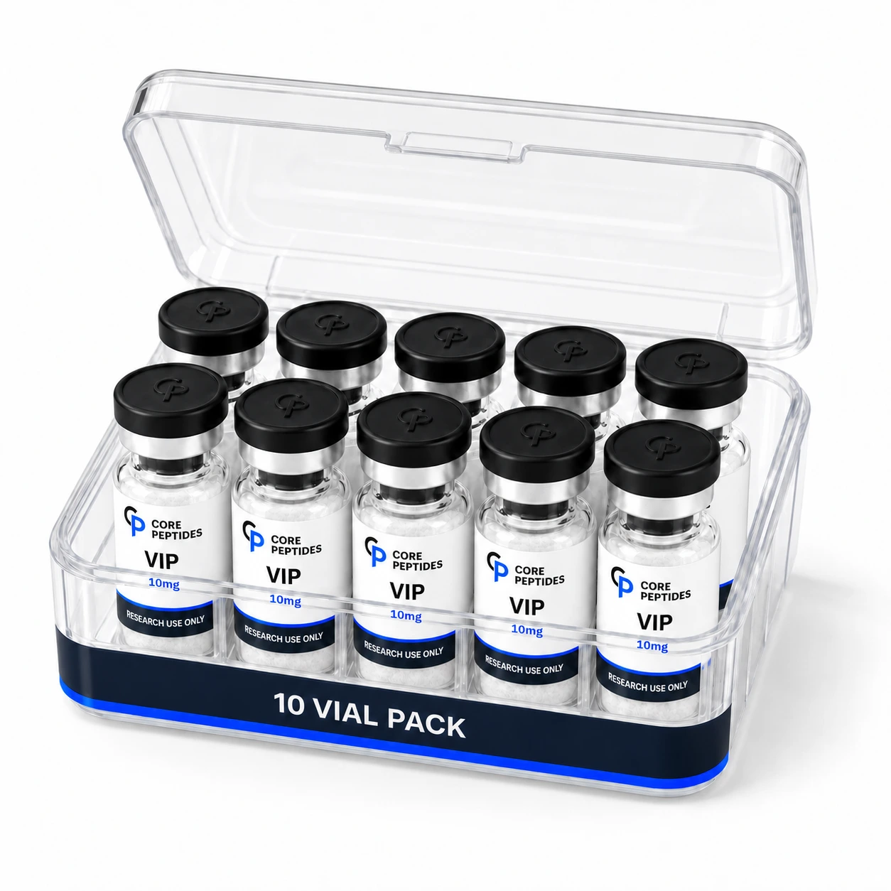 Open Core Peptides VIP 10mg ten-vial case